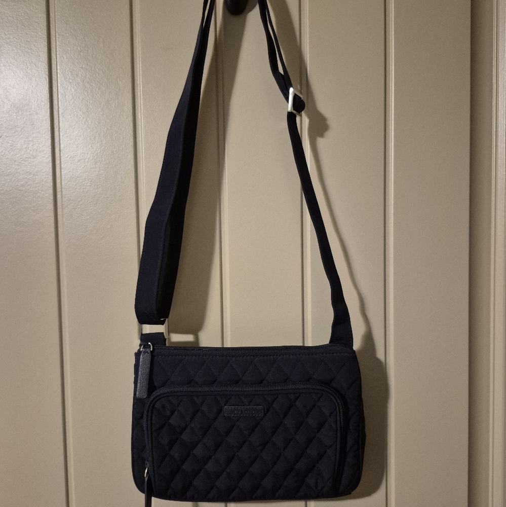 Vera Bradley Little Hipster Navy Blue